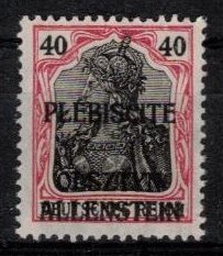 Plebiscites - Allenstein - Scott 7 MH