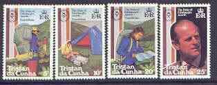 TRISTAN DA CUNHA - 1981 - D of Edinburgh Awards - Perf 4v Set -Mint Never Hinged