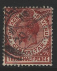 Gibraltar Sc#78a Used