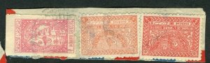 SAUDI ARABIA;  1940s/50s period fine used AIRMAIL Postmark PIECE