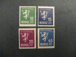 Norway #111-14 mint hinged  b23.9 1303