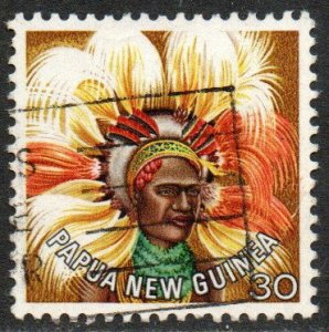 Papua New Guinea Sc #452 Used