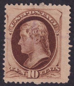 #188 Used, Fine+, Very light cancel (CV $30 - ID48023) - Joseph Luft