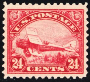 C6, Mint VF LH 24¢ Very Pretty & Fresh Stamp -- Stuart Katz