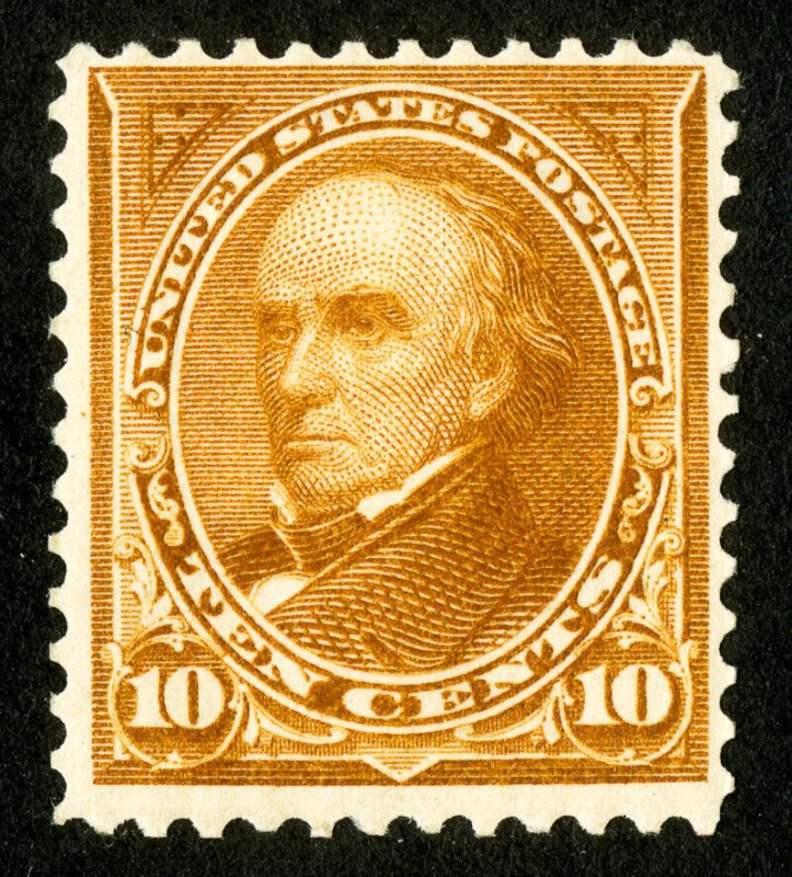 US Stamps # 283 MH VF Scott Value $150.00 