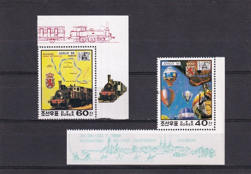 SA09a Korea 1988 International Stamp Exhibition Juvalux '88 mint stamps