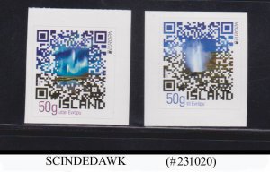 ICELAND - 2012 EUROPA / TOURISM - 2V - MNH SELF-ADHESIVE STAMPS