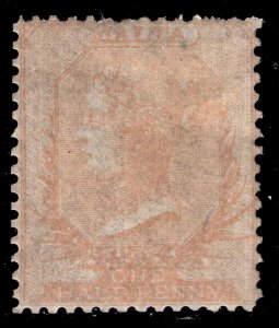 MOMEN: MALTA SG #1 BLUE PAPER 1860 NO WMK UNUSED £1,300 LOT #65390