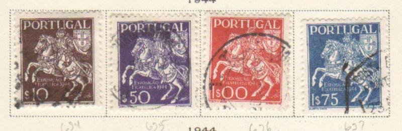 Portugal #634-7 Used