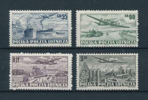 [98377] Poland 1952 Aviation Aircrafts  MNH