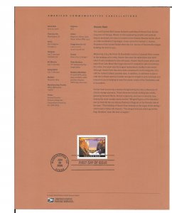 #4269 FDC Souvenir Page (11368)