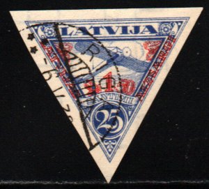 Latvia #CB5a     used