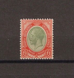 SOUTH AFRICA 1913 SG 17a MLH Cat £850