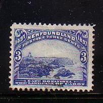 Newfoundland Sc 63 1897 3 c Cape Bonavista stamp mint