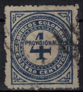 Colombia - Provisional Issue - 4c 