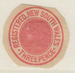 New South Wales New South Wales Postal Stationery Cut Out A14P10F25-