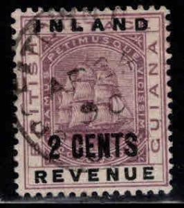 British Guiana Scott 113 Used surcharged stamp 1889