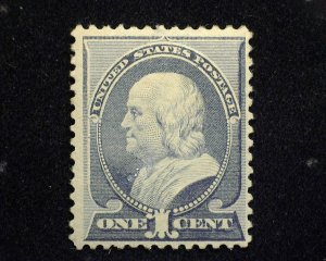 HS&C: Scott #212 VF LH Mint US Stamp