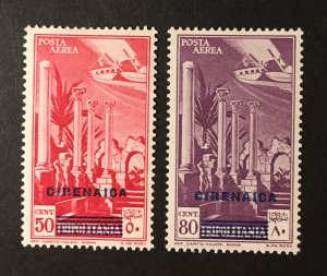 Cyrenaica Sc. #C4-C5 mint hinged