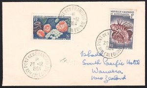 NEW CALEDONIA 1964 cover PONT DES FRANCAIS cds.............................B2502