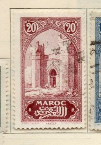 French Morocco 1923 Early Issue Fine Used 20c. NW-192885