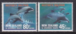 New Zealand B139-B140 Dolphins MNH VF