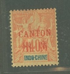 France/China/Canton #10 Unused Single