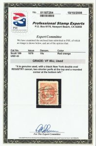 U.S. 189 Used VF80J 2008 PSE (62720)