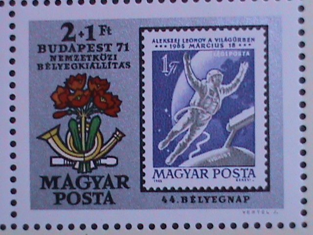 HUNGARY1971 SC#B293  CENTENARY OF 1ST HUNGARIAN STAMPS-:MNH S/S VERY FINE
