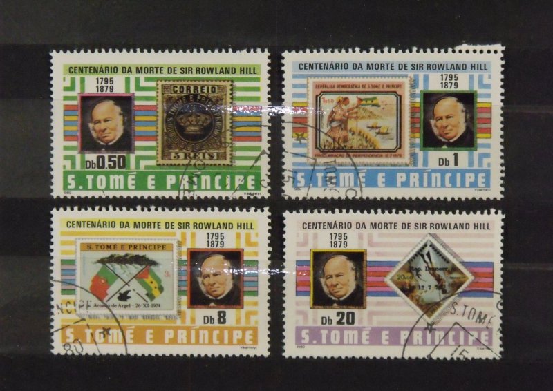 10289   St Thomas/Prince Islands   Used # 573-576           CV$ 8.80