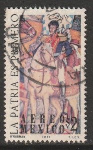 MEXICO C389 Gen Vicente Guerrero War for Indep. Used VF. (1446)