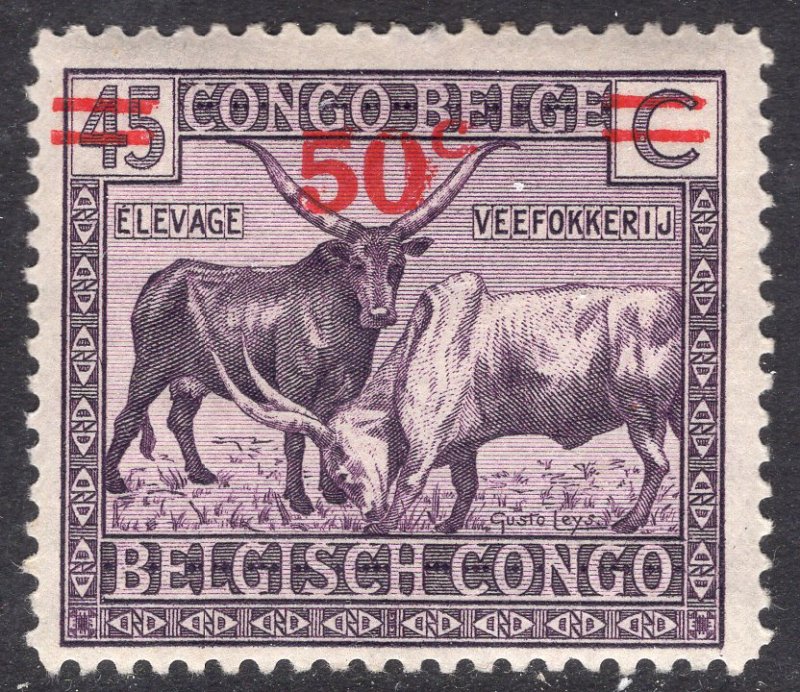 BELGIAN CONGO SCOTT 137