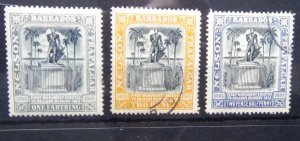 Barbados 1907 Nelson Centenary set Used