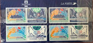 1994 The Channel Tunnel Commemorative pack UNMOUNTED MINT