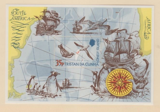 Tristan Da Cunha Scott #195 Stamps - Mint NH Souvenir Sheet