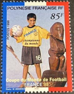 FRENCH POLYNESIA # 742-MINT NEVER/HINGED---SINGLE---1998