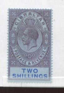 Gibraltar KGV 1912 2/ mint o.g. hinged