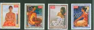 French Polynesia #764-767 Mint (NH) Single (Complete Set) (Art) (Paintings)