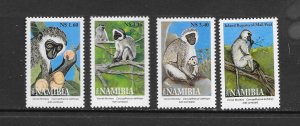 NAMIBIA #1024-27  VERVET MONKEY  MNH