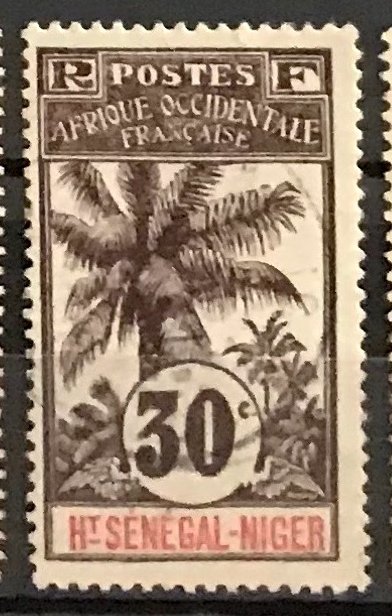 Upper Senegal & Niger #9 Used CV$5.50 Oil Palms