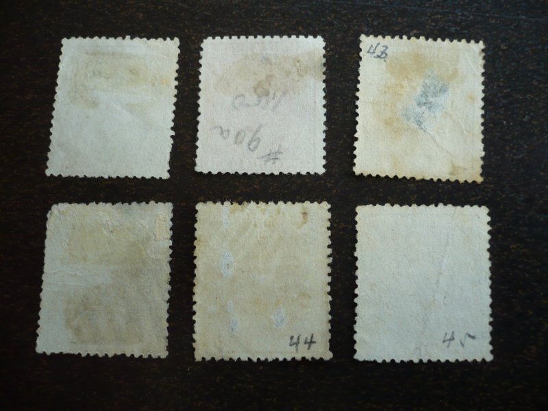 Stamps - Cuba - Scott# 94-99 - Used set of 6 Stamps