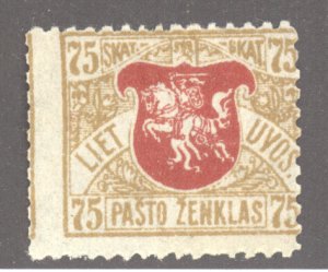 Lithuania, Scott #56, MH