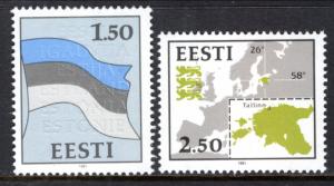 Estonia 209-210 MNH VF