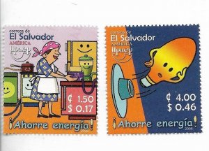 EL SALVADOR 2006 ENERGY CONSERVATION SAVING ENERGY ENVIRONMENT CARE MNH