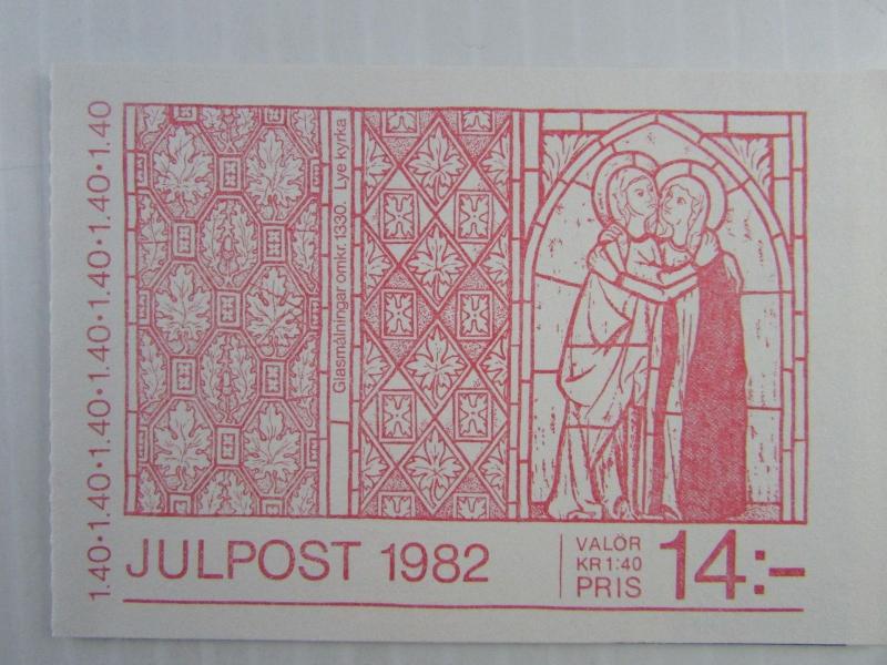 1982 Sweden SC #1424a  MNH stamp booklet