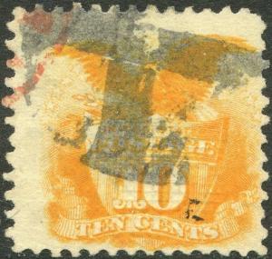 #116 F-VF USED WITH FANCY CANCEL CV $140.00 BP3046