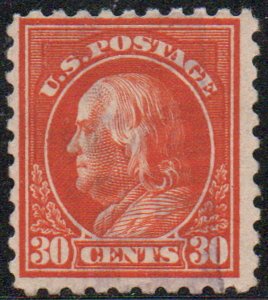 US #439 VF used, nice margins, Fresh Stamp!