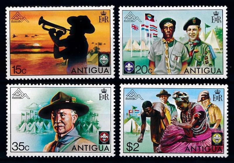 [66716] Antigua 1975 Scouting Jamboree Pfadfinder  MNH