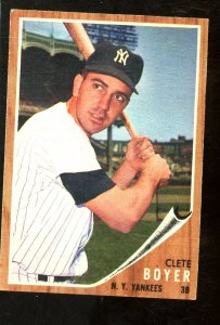 1962 CLETE BOYER EX-NRMT