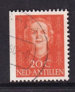 Netherlands Antilles #219a used 1979 Juliana  20c from Booklet